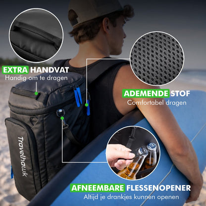 Geïsoleerde koeltas backpack voor camping