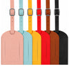 Travelhawk kofferlabels set van 6 in verschillende kleuren voor koffers en bagage