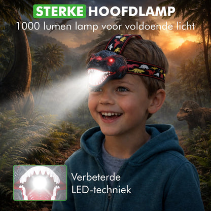 LED hoofdlamp helder licht 100 meter bereik