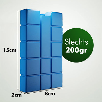Lichtgewicht koelblokken voor reizen