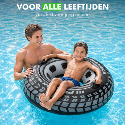 Monster truck zwemband voor zomerse waterpret
