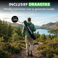 Opvouwbare campingstoel met draagtas