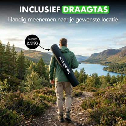 Opvouwbare campingstoel met draagtas