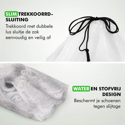 Schoenzakken voor koffers en backpacks