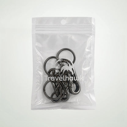 Set van 3 Travelhawk karabijnhaken