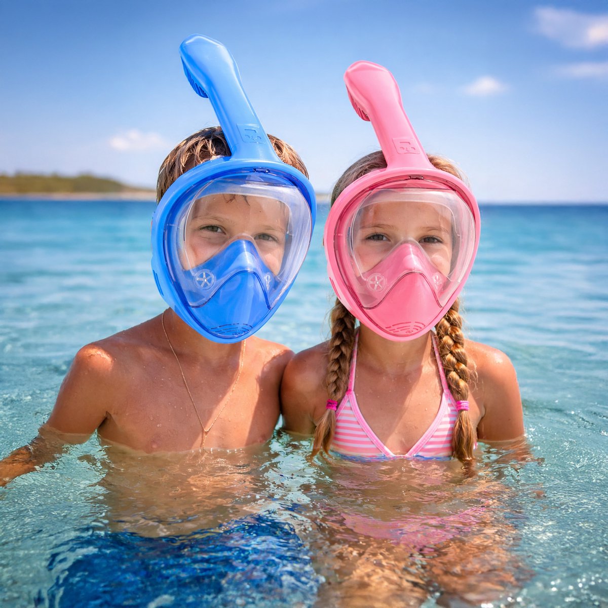 Snorkelset voor beginners kinderen Travelhawk