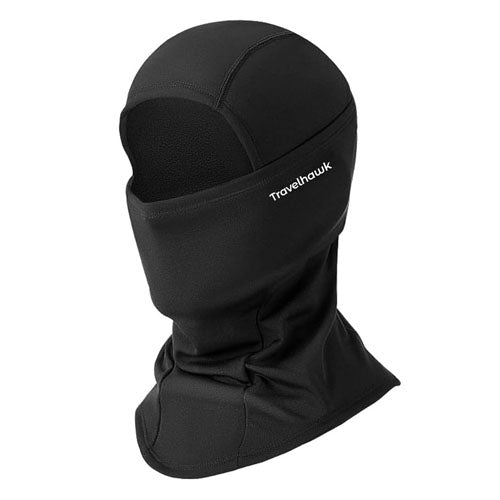 Travelhawk Balaclava Helmmuts Zwart Voorzijde