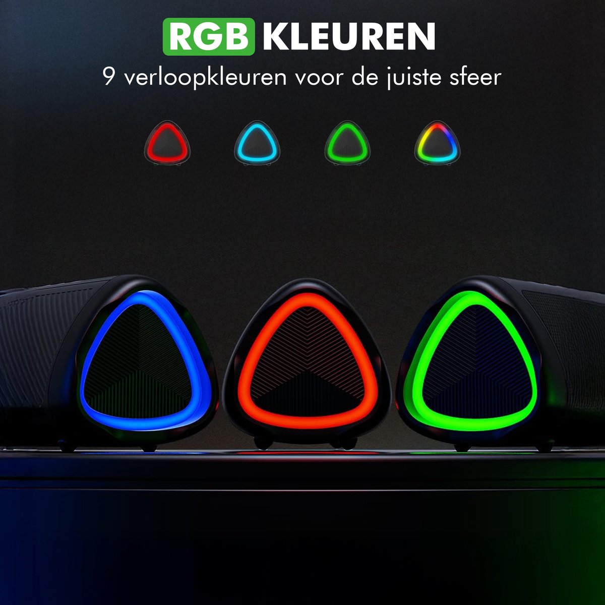 Travelhawk Bluetooth speaker makkelijk mee te nemen in reisrugzak