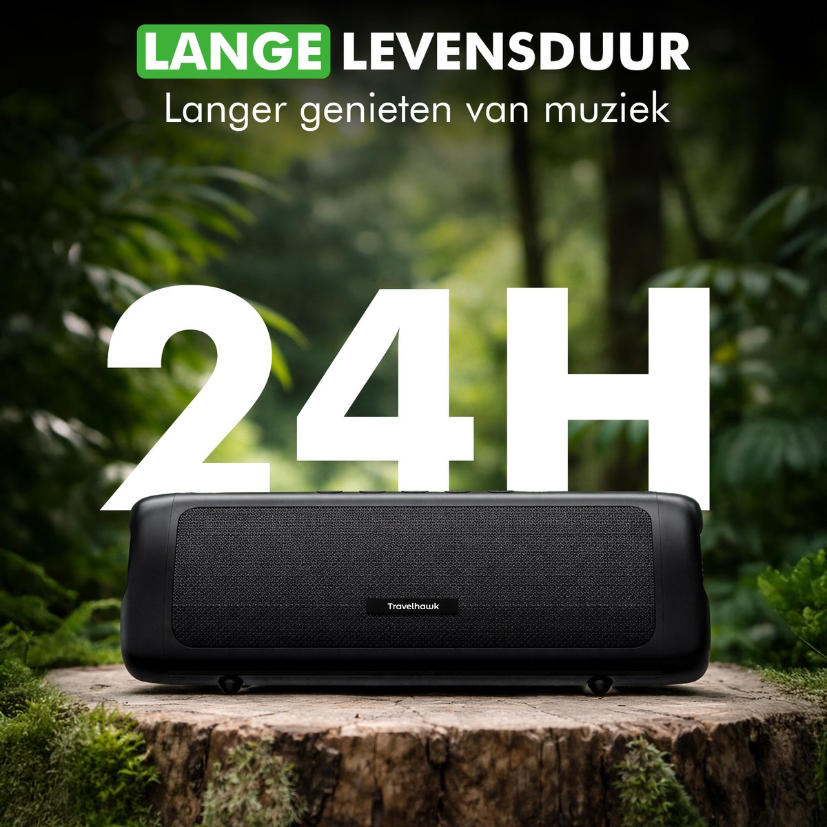 Travelhawk Bluetooth speaker outdoor muziek
