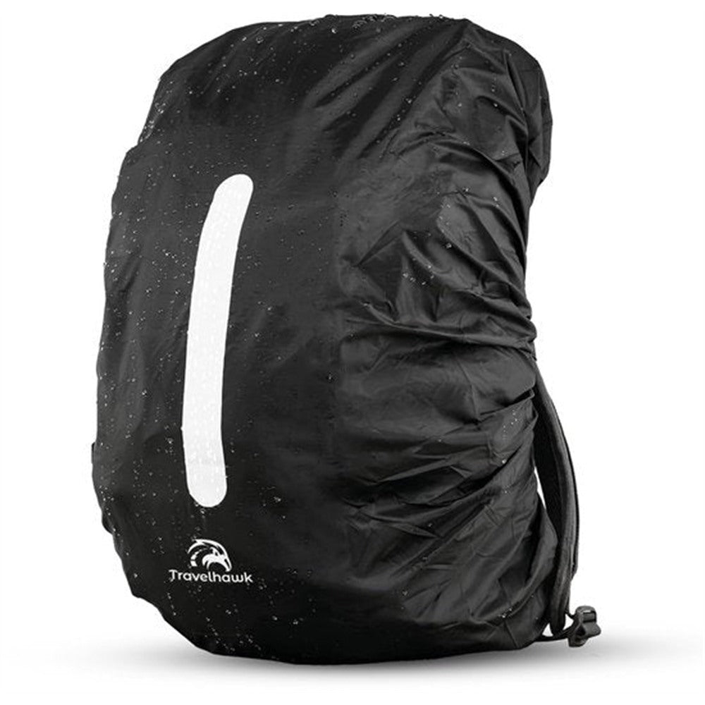 Travelhawk Regenhoes Rugzak 70-80 L Zwart