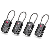 Travelhawk TSA reissloten zwart compact bagageslot