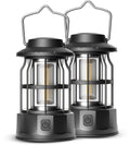 Travelhawk Camping Lamp 2 Stuks Zwart