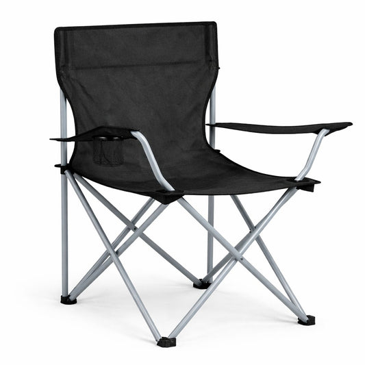 Travelhawk campingstoel opvouwbaar zwart