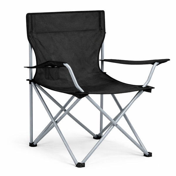 Travelhawk campingstoel opvouwbaar zwart