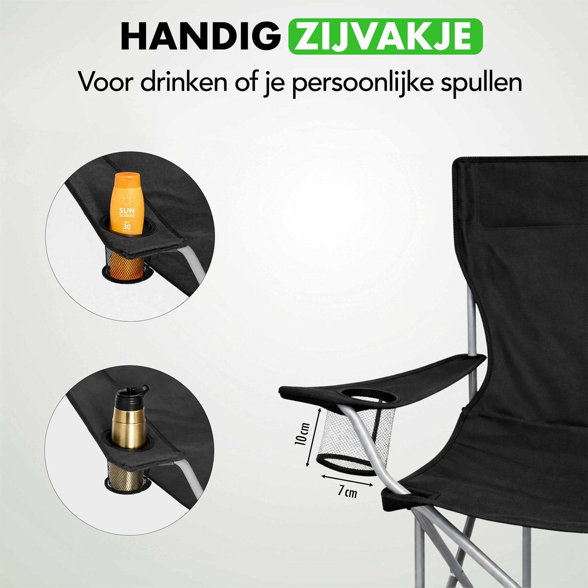 Travelhawk campingstoel voor stranddagen