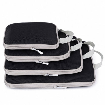 Travelhawk compression cubes set zwart