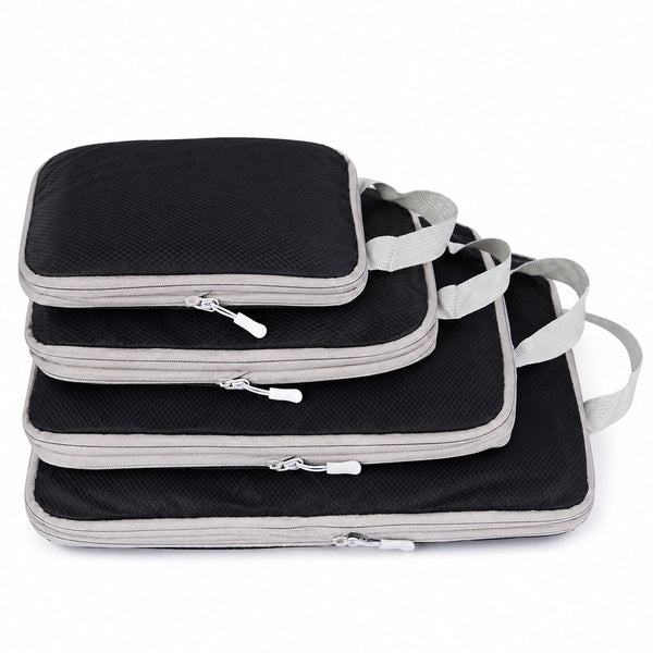 Travelhawk compression cubes set zwart