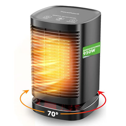 Travelhawk elektrische verwarming compacte mini kachel zwart