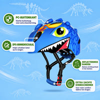 Travelhawk fietshelm voor kinderen verstelbaar van 46 tot 51 cm