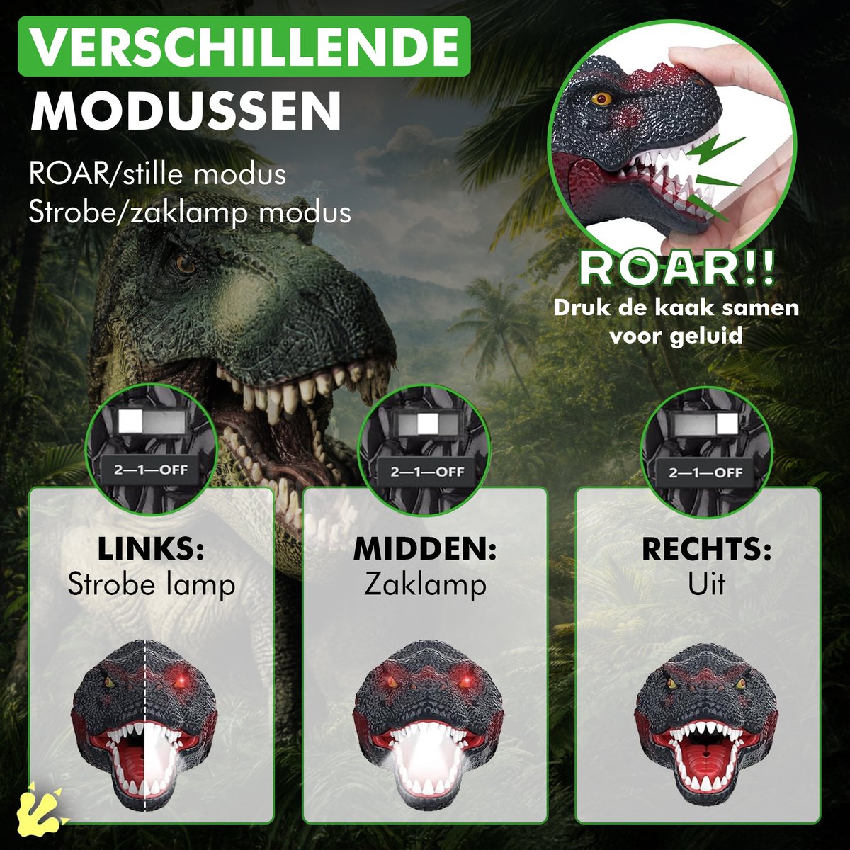 Travelhawk hoofdlamp kinderen