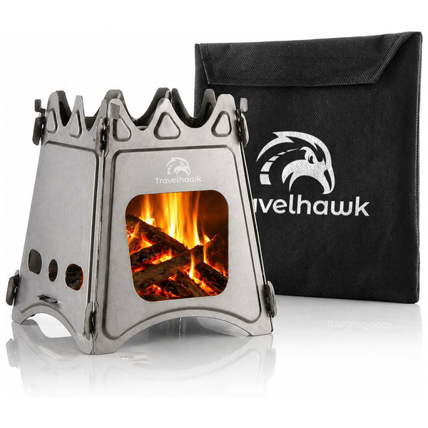 Travelhawk mini houtkachel 