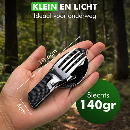 Travelhawk multifunctioneel camping bestek