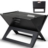 Travelhawk opvouwbare barbecue draagbare grill zwart