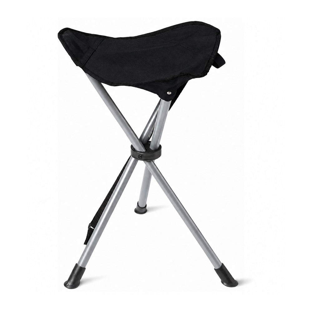 Travelhawk opvouwbare kruk zwart voor camping