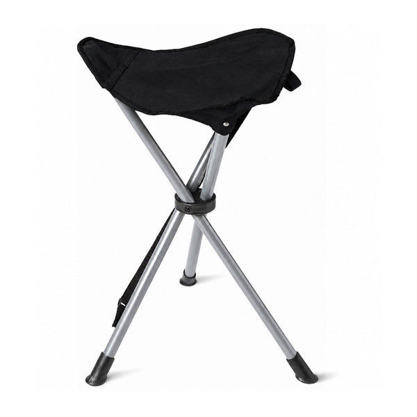 Travelhawk opvouwbare kruk zwart voor camping