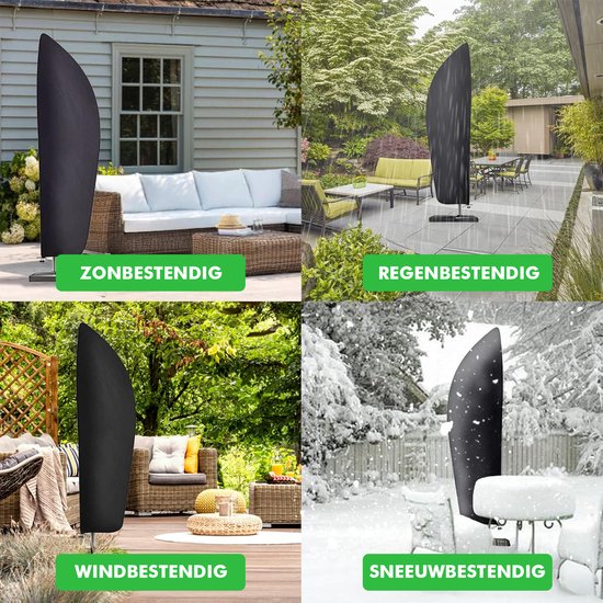 Travelhawk parasolhoes waterdicht materiaal detail