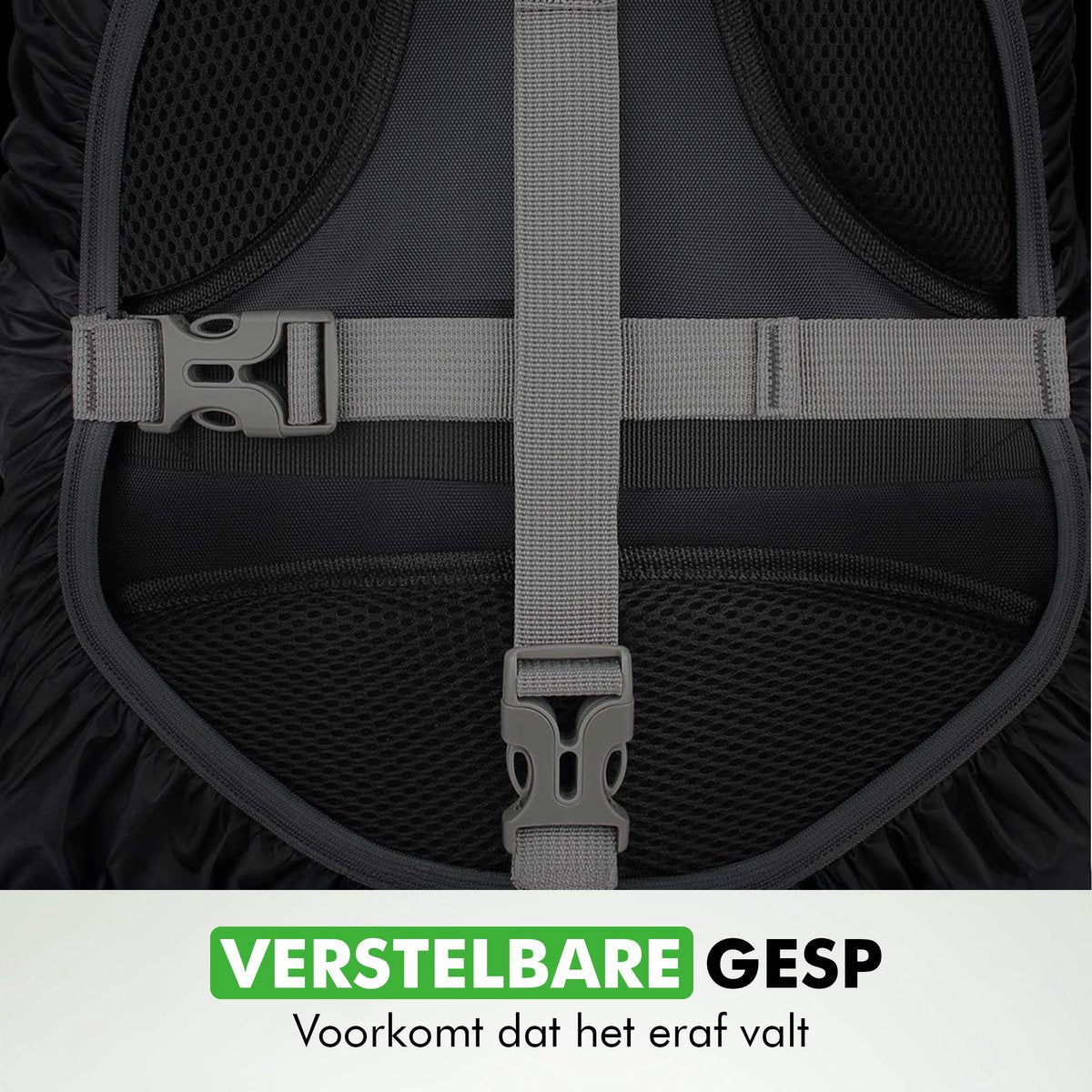 Travelhawk regenhoes over backpack waterdicht polyester