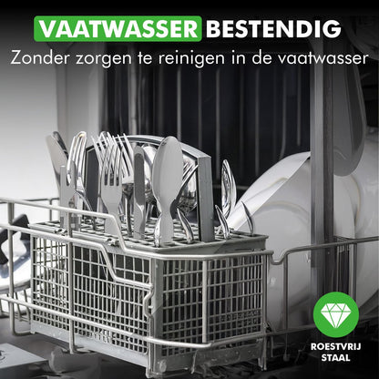 Travelhawk reisbestek met vork, mes en lepel