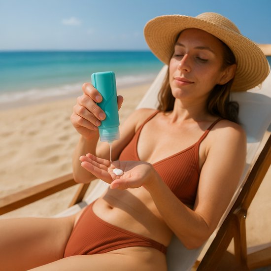 Travelhawk reisflesjes met etui 16-delige set