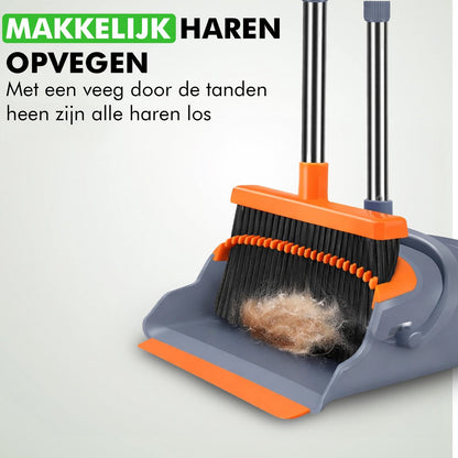 Travelhawk schoonmaakset met verstelbare steel