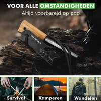 Travelhawk survival kit noodpakket compact en draagbaar