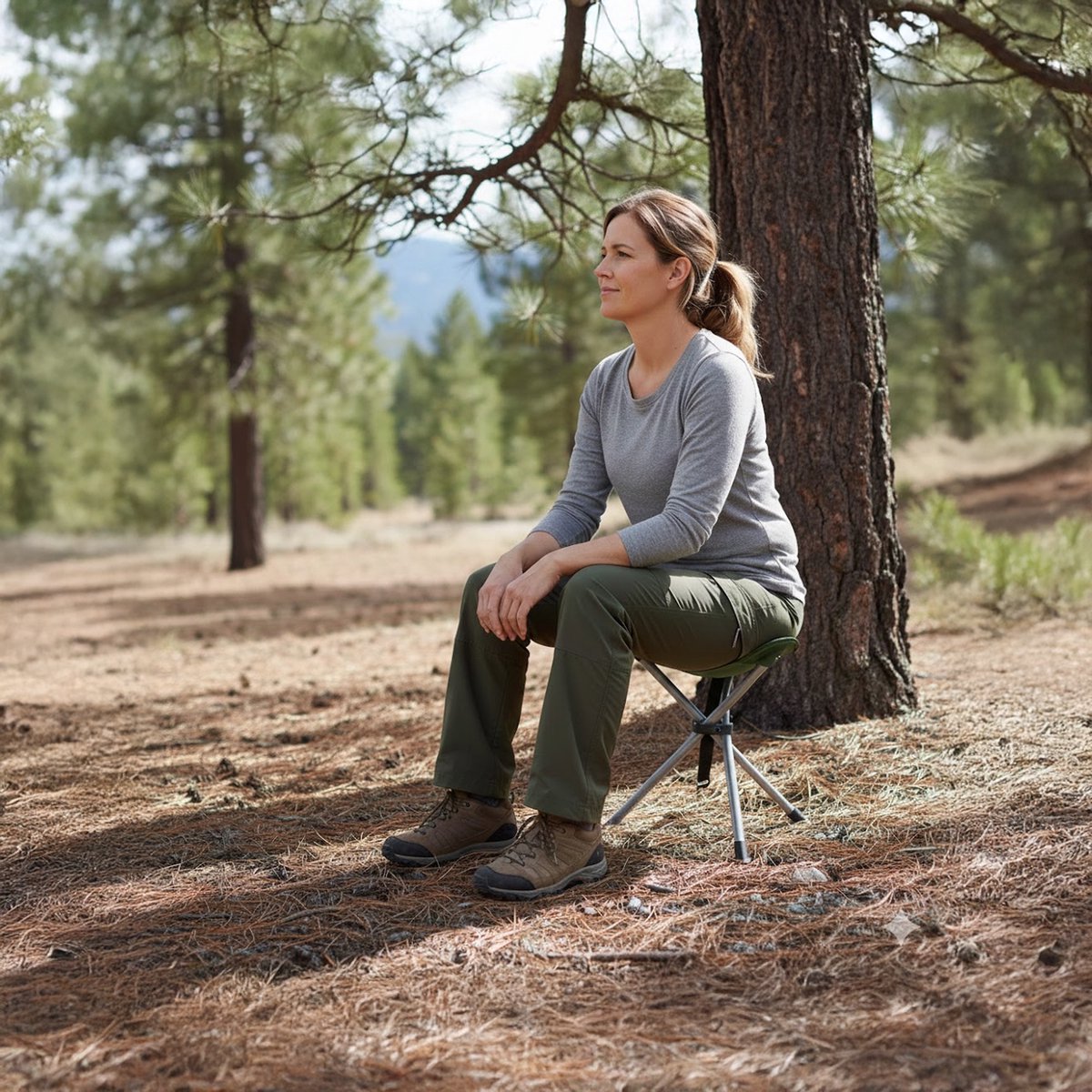 Travelhawk telescopische kruk met verstelbare draagriem voor eenvoudig meenemen