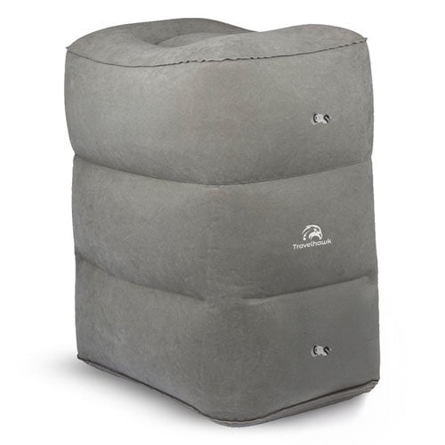 Travelhawk vliegtuigbedje opblaasbaar reiskussen voor kinderen