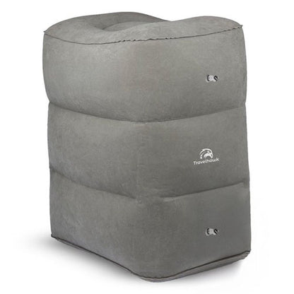 Travelhawk vliegtuigbedje opblaasbaar reiskussen voor kinderen