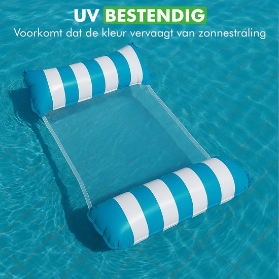 Travelhawk waterhangmat detail netconstructie