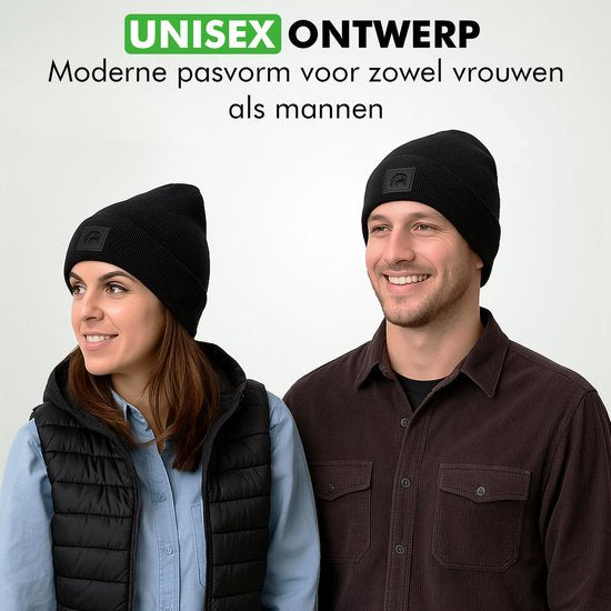 Travelhawk windproof muts zwart detail stof