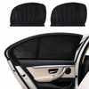 Travelhawk zonnescherm auto baby 2 stuks UV bescherming zwart