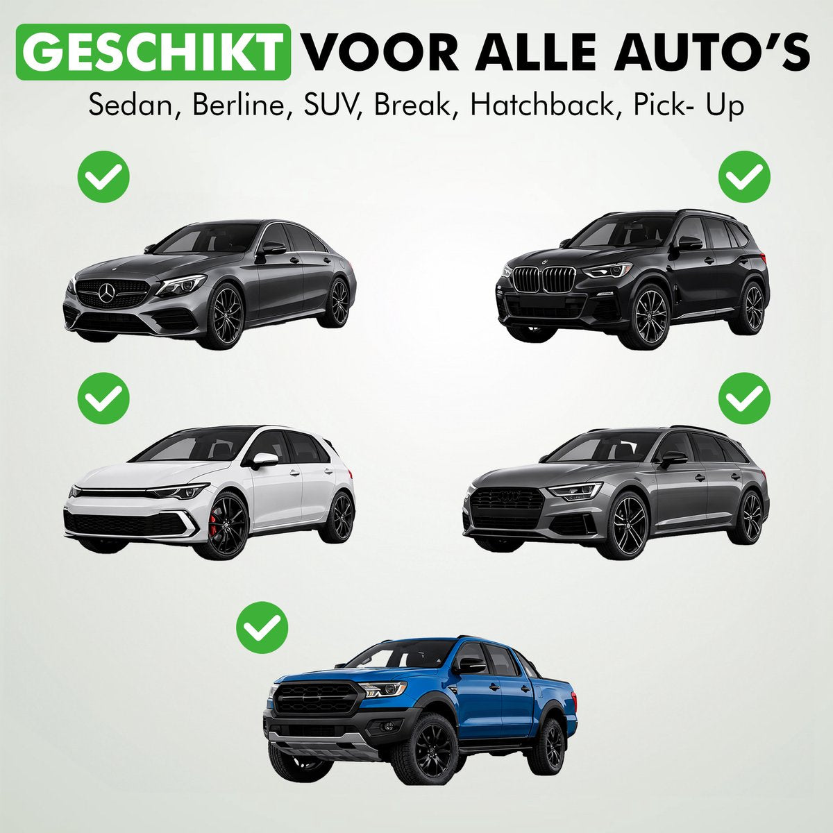 
Travelhawk zonnescherm auto universeel
