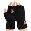 Travelhawk zwarte vingerloze handschoenen comfort