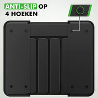 Uitschuifbare bestek organizer van 31 tot 37 cm breed voor keukenlade