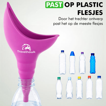 Vrouwen urinoir inclusief hygiënisch tasje