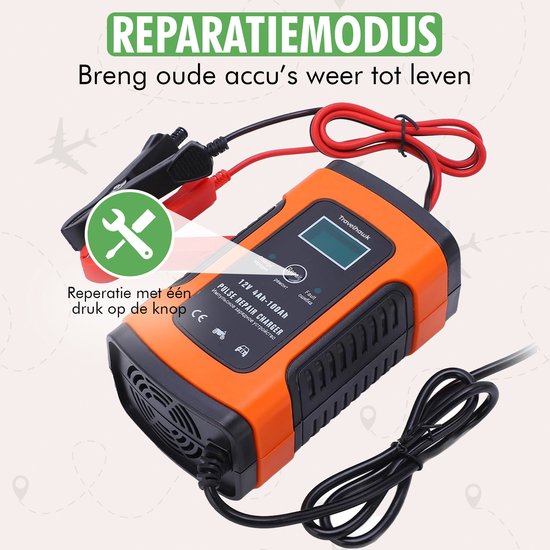 acculader reparatiemodus