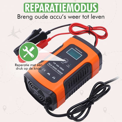 acculader reparatiemodus