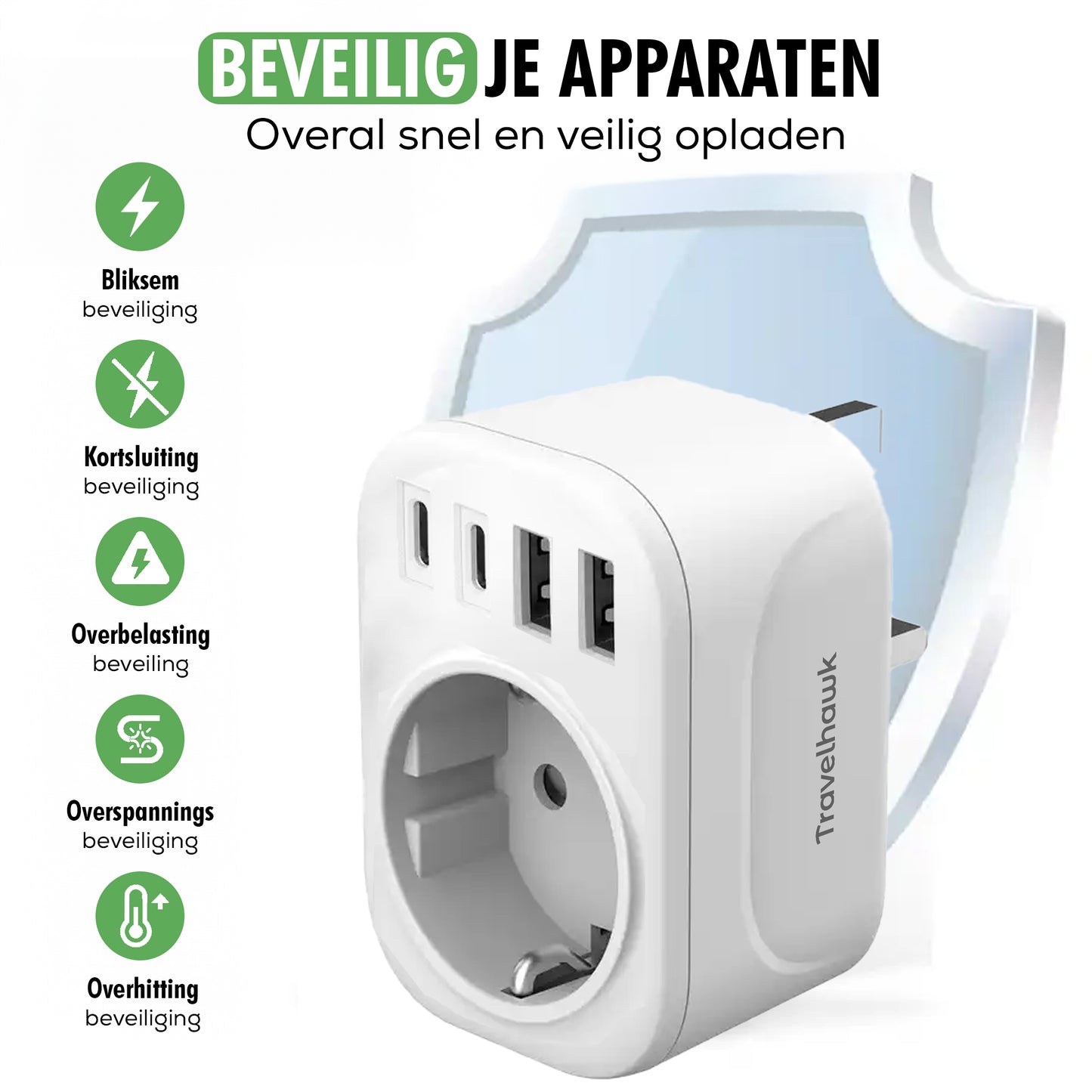 Reisstekker England/UK