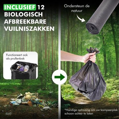 camping toilet met zakjes