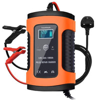 close-up van display / knoppen acculader travelhawk
